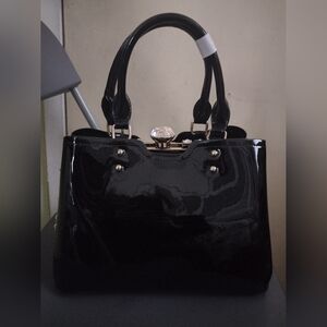Vegan Black Handbag
